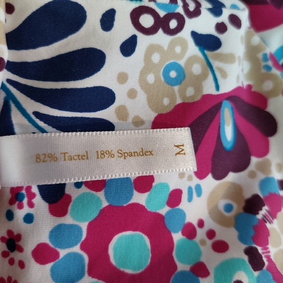 Helen Jon Multicolored Sleeveless Floral Dress Size Medium - Picture 7 of 7